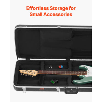 JX-39A - Waterproof 41.34in Electric Guitar Case with Plush Interior