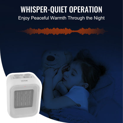 KPT-150 0594 - Compact 1500W Space Heater with Thermostat for Efficient Heating