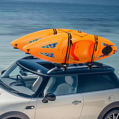 C10-4 - Durable J-Shaped Kayak Roof Rack for 2 Kayaks