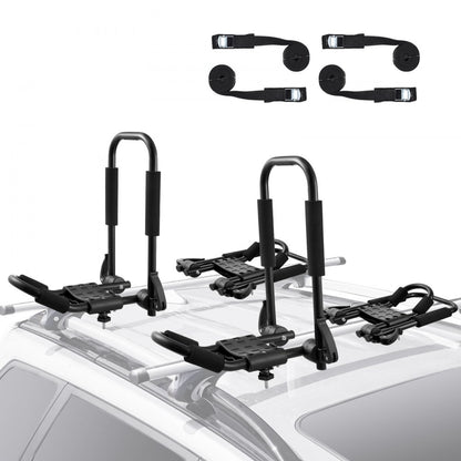 C10-4 - Durable J-Shaped Kayak Roof Rack for 2 Kayaks