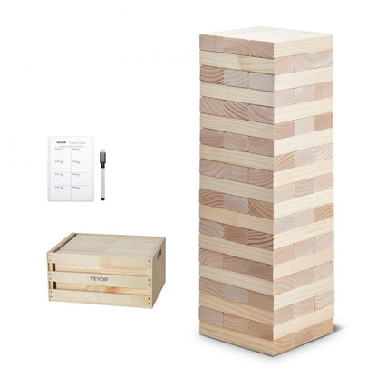 NTGW1502 - 60 Blocks Tumble Tower Game with Custom Rules, 5.5ft High