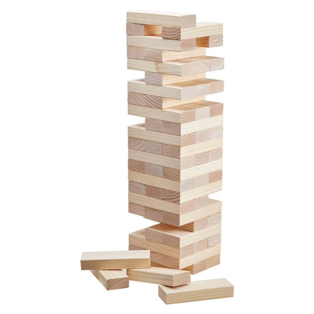 NTGW1502 - 60 Blocks Tumble Tower Game with Custom Rules, 5.5ft High