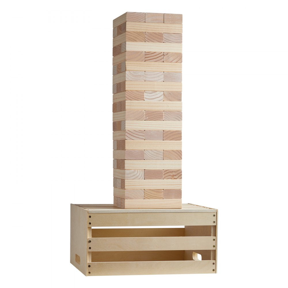 NTGW1502 - 60 Blocks Tumble Tower Game with Custom Rules, 5.5ft High