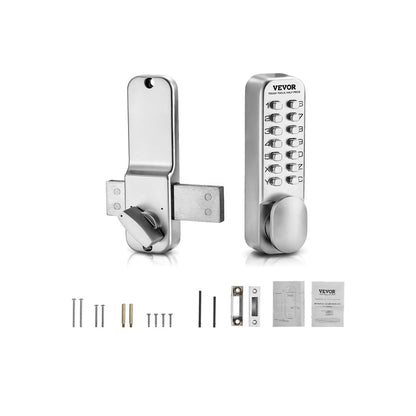 OL-601HD2-B-03 - Keyless Zinc Alloy Door Lock for 1.4-2.5" Thick Doors