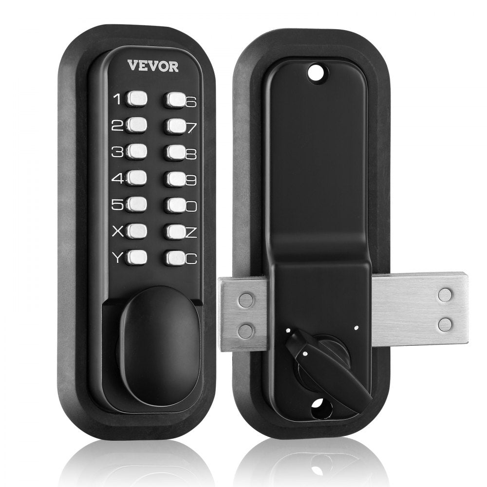 OL601HD2-B-01 - Keyless Mechanical Door Lock for Secure Outdoor Areas