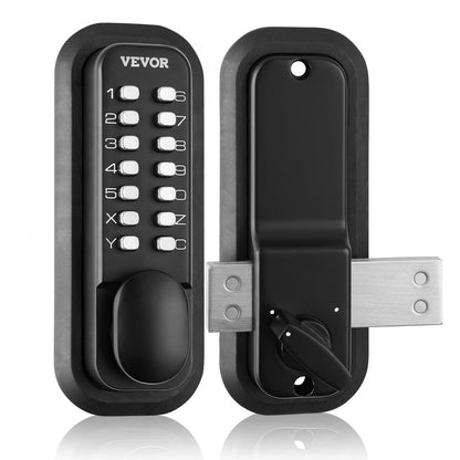 OL601HD2-B-01 - Keyless Mechanical Door Lock for Secure Outdoor Areas