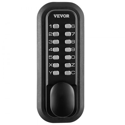 OL601HD2-B-01 - Keyless Mechanical Door Lock for Secure Outdoor Areas