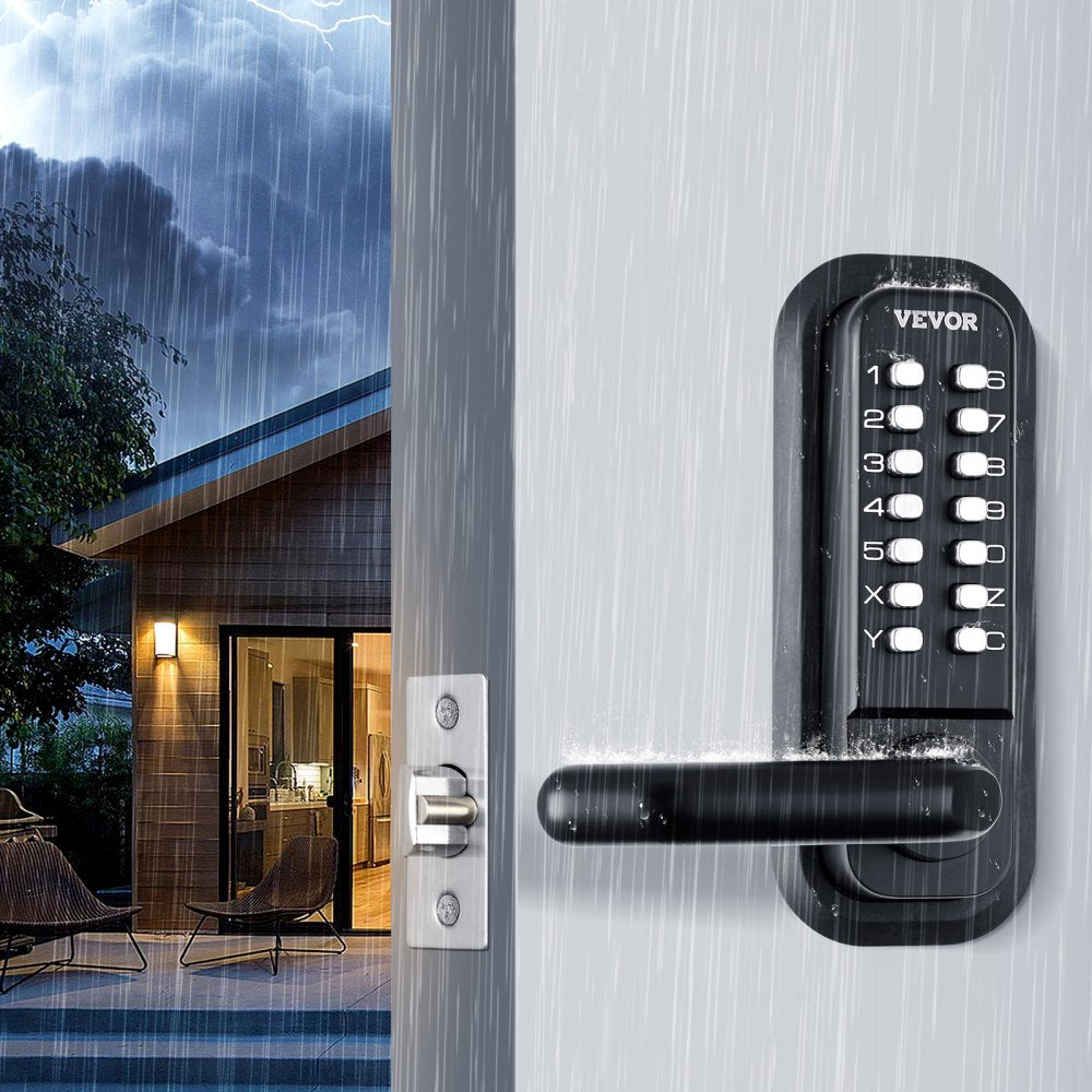 OL-209S2-BY-C-01 - Durable Keyless Entry Lock with 14-Digit Keypad