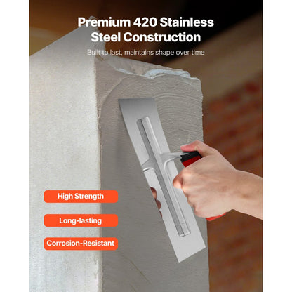 43-500 - 10.9x4.4in Stainless Steel Trowel for Mortar and Grout