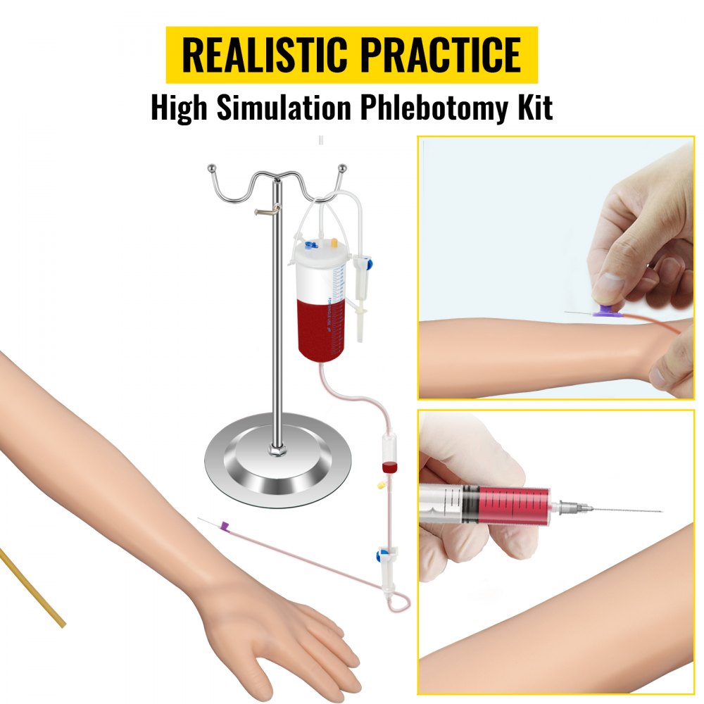 010355832328 - Durable Intravenous Practice Arm Kit for Realistic Training