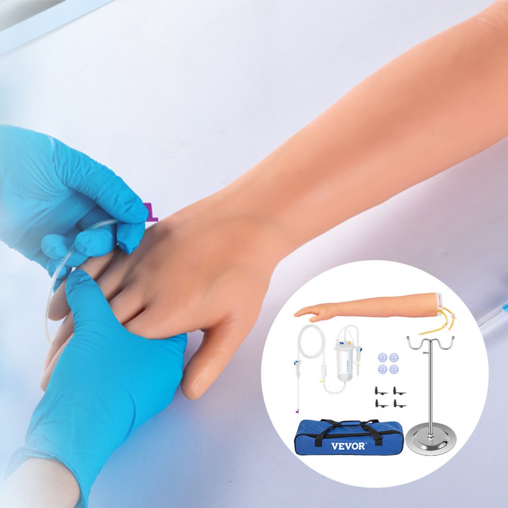 JMCC-12 - VEVOR Phlebotomy Training Kit with Anatomical Model & Accessories