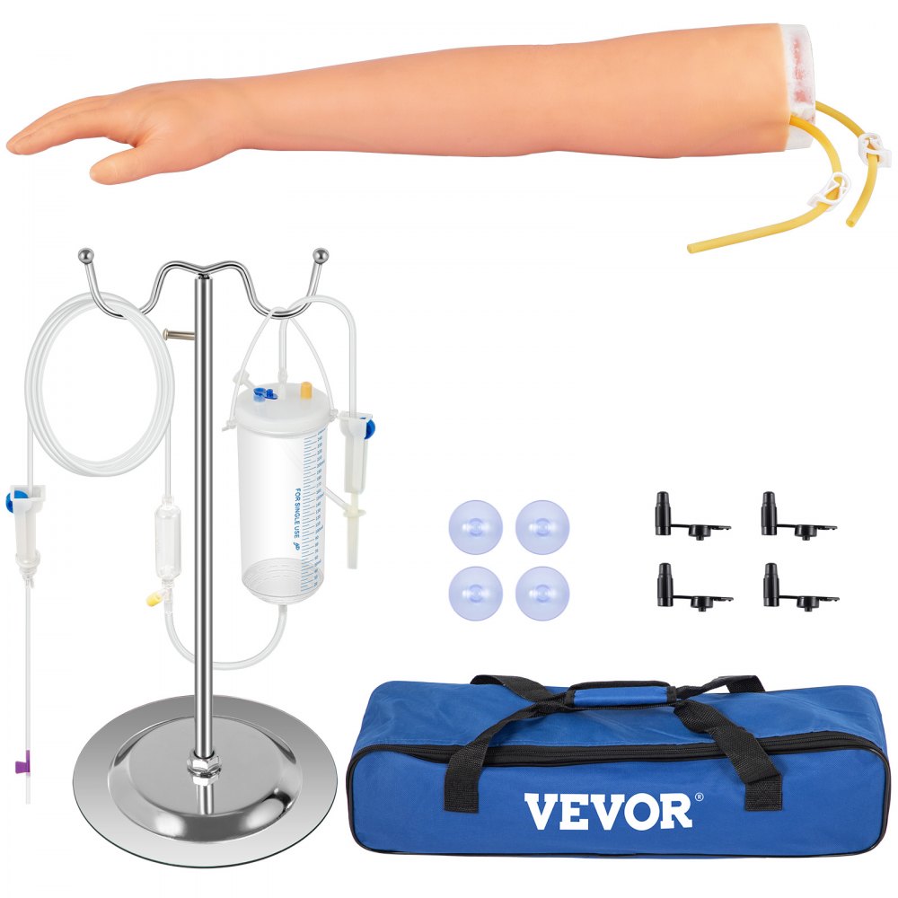 JMCC-12 - VEVOR Phlebotomy Training Kit with Anatomical Model & Accessories