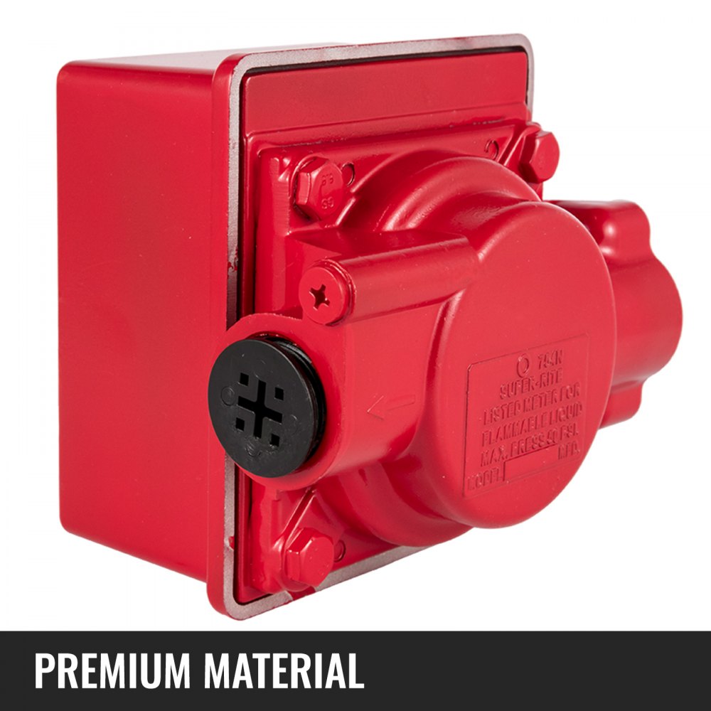 010622975361 - 10-20 GPM Durable Aluminum Fuel Flow Meter with 3-Digit Display