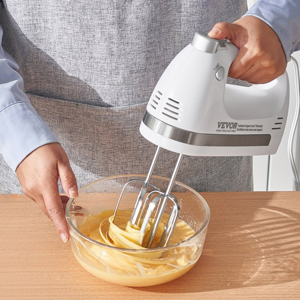 CX-6658 - 250W 5-Speed Hand Mixer with Turbo Boost and Storage Case