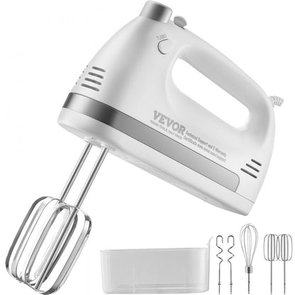 CX-6658 - 250W 5-Speed Hand Mixer with Turbo Boost and Storage Case