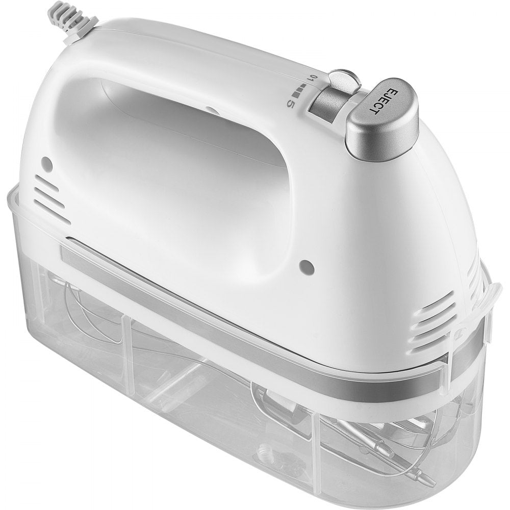 CX-6658 - 250W 5-Speed Hand Mixer with Turbo Boost and Storage Case