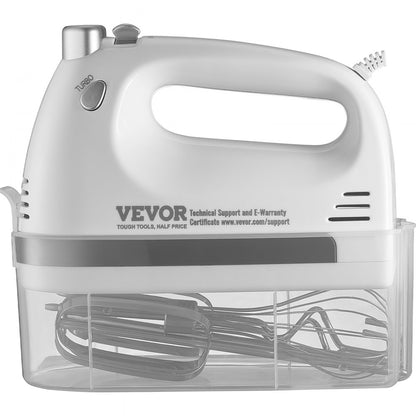 CX-6658 - 250W 5-Speed Hand Mixer with Turbo Boost and Storage Case