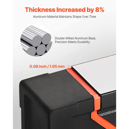 SP-N4 - Durable VEVOR 4-Piece Level Set with 3 Bubble Vials