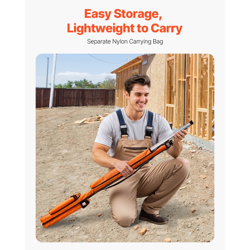 SP-N4 - Durable VEVOR 4-Piece Level Set with 3 Bubble Vials