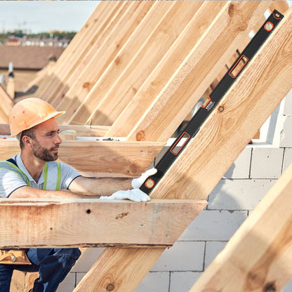 SP-C6 - VEVOR 6-Piece Durable Aluminum Level Set with Magnetic Design