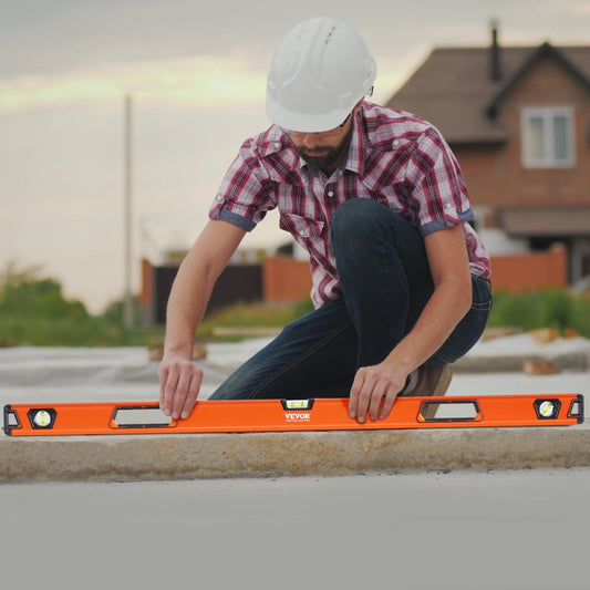 ST08001 - 48" Aluminum Magnetic Level with 3 Measurement Modes