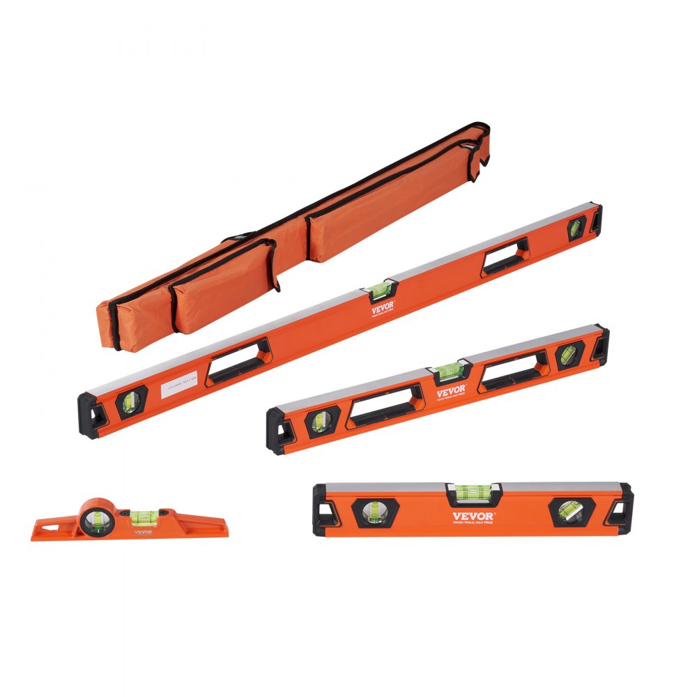 ST08002 - VEVOR 48in Magnetic Level with Carrying Case & Durable Design