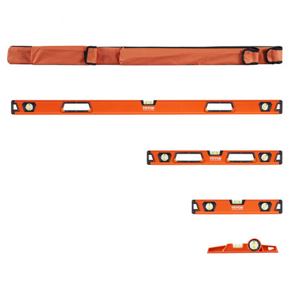 ST08002 - VEVOR 48in Magnetic Level with Carrying Case & Durable Design