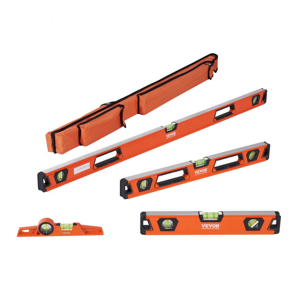 ST08002 - VEVOR 48in Magnetic Level with Carrying Case & Durable Design