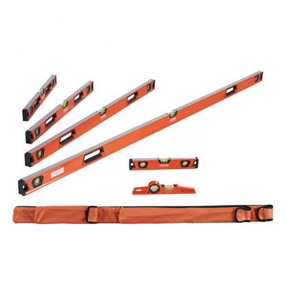 ST08003 - Durable Magnetic Level Set, 48/24/16/10" - Accurate Measurements