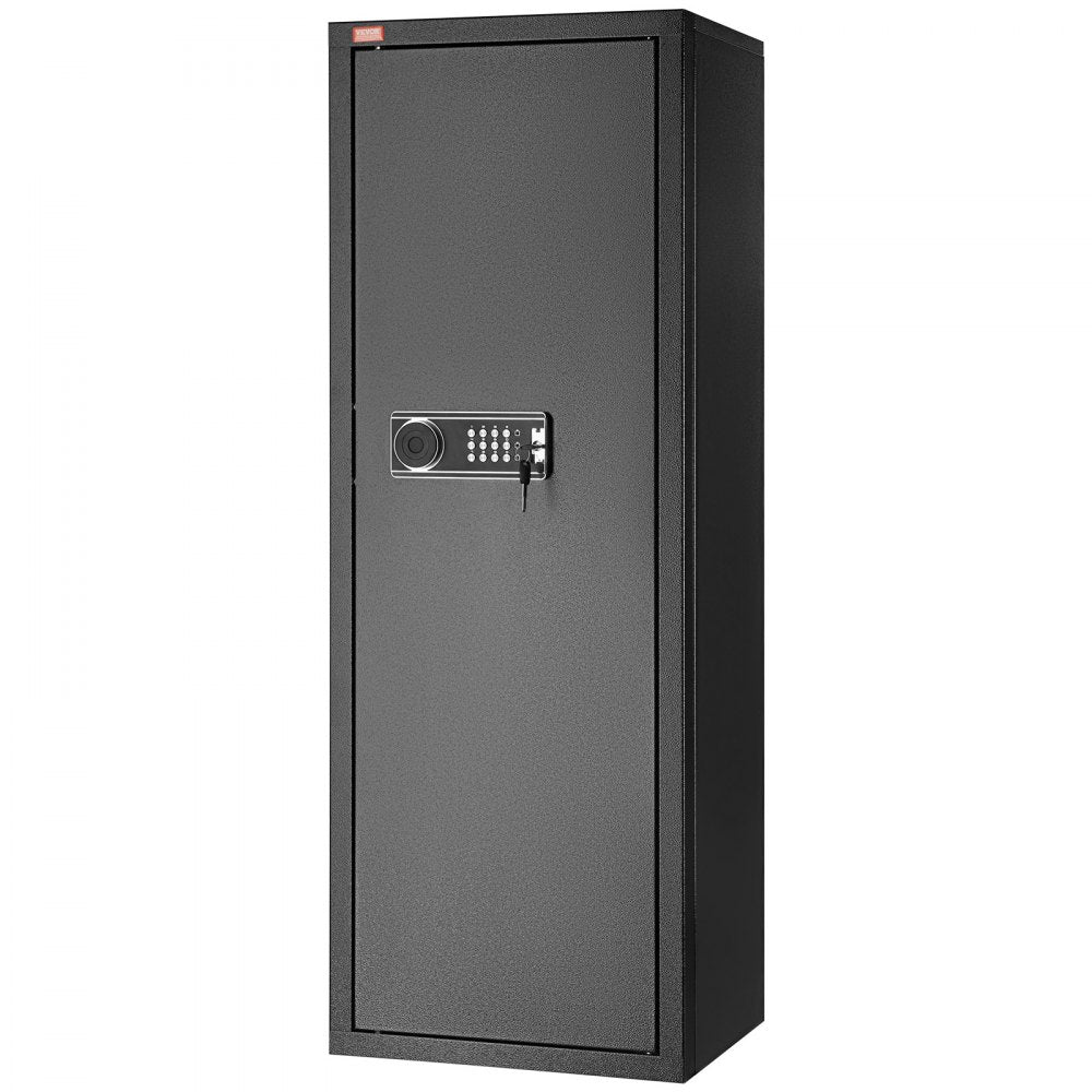 SS-1380CZD - Durable 12-Rifle Gun Safe with Digital Keypad & Adjustabl ...