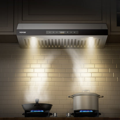 UC19S-EH30 - VEVOR 30" Range Hood with 900CFM Airflow & Touch Control