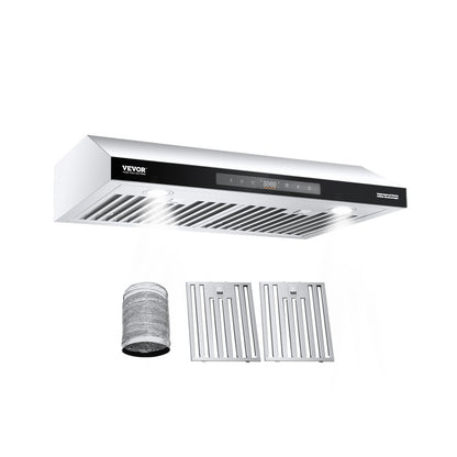 UC19S-EH30 - VEVOR 30" Range Hood with 900CFM Airflow & Touch Control