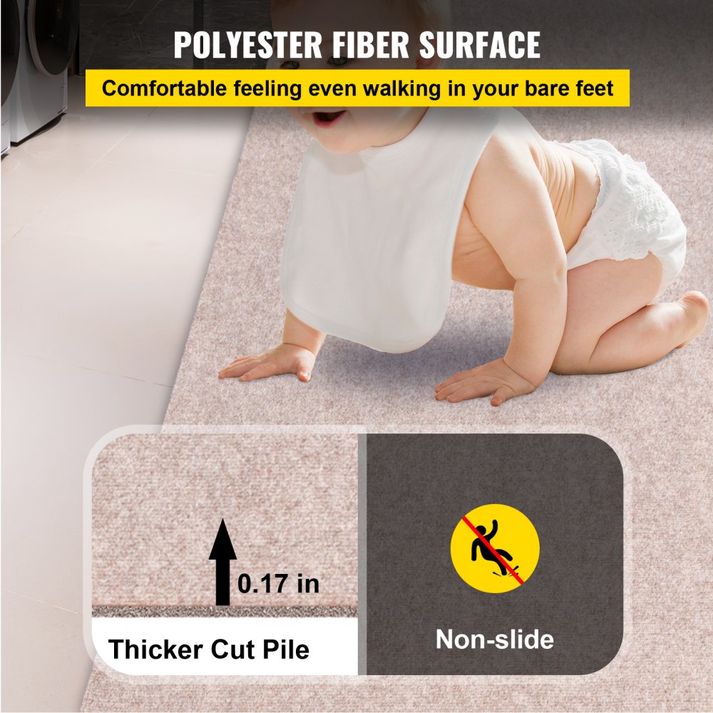 VV-JJXWDT-1.85.5 - 6ft Waterproof Polyester Carpet for Boats & Homes