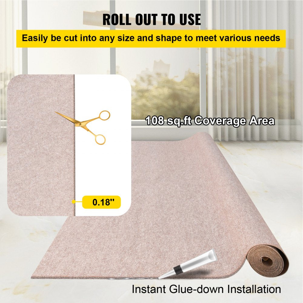 VV-JJXWDT-1.85.5 - 6ft Waterproof Polyester Carpet for Boats & Homes