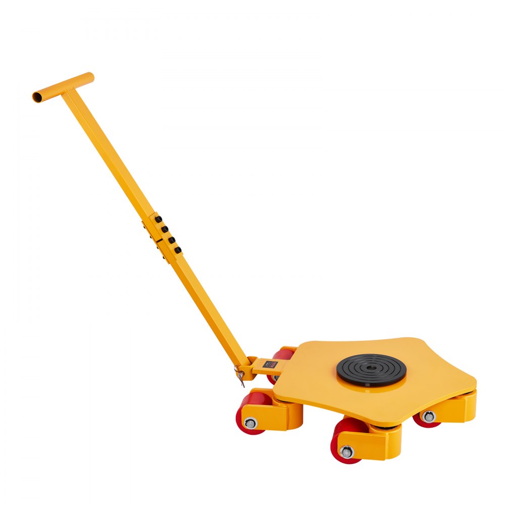 5T - Heavy-Duty Machinery Skate, 8800 lbs Capacity, 360° Rotating Wheels