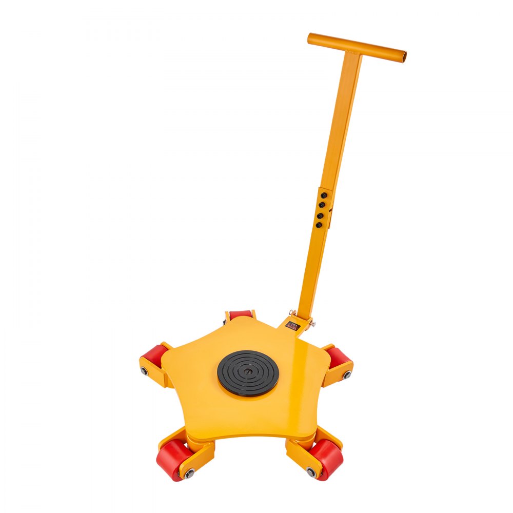 5T - Heavy-Duty Machinery Skate, 8800 lbs Capacity, 360° Rotating Wheels