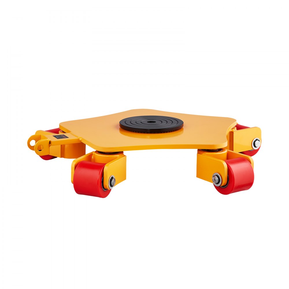 5T - Heavy-Duty Machinery Skate, 8800 lbs Capacity, 360° Rotating Wheels