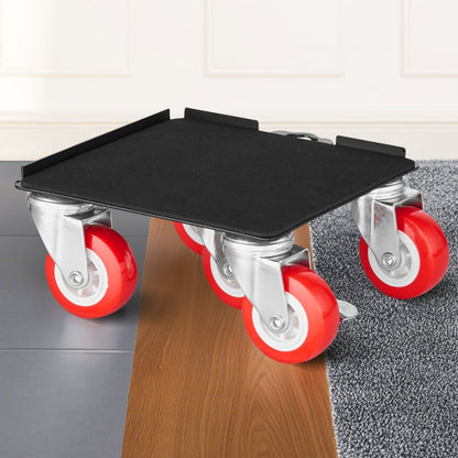 XY-8 - Heavy Duty 5-Wheel Furniture Dolly with 3474 lbs Capacity