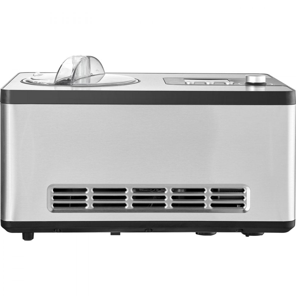 ICE2032-UL - 2QT Ice Cream Maker with 180W Compressor & LCD Display