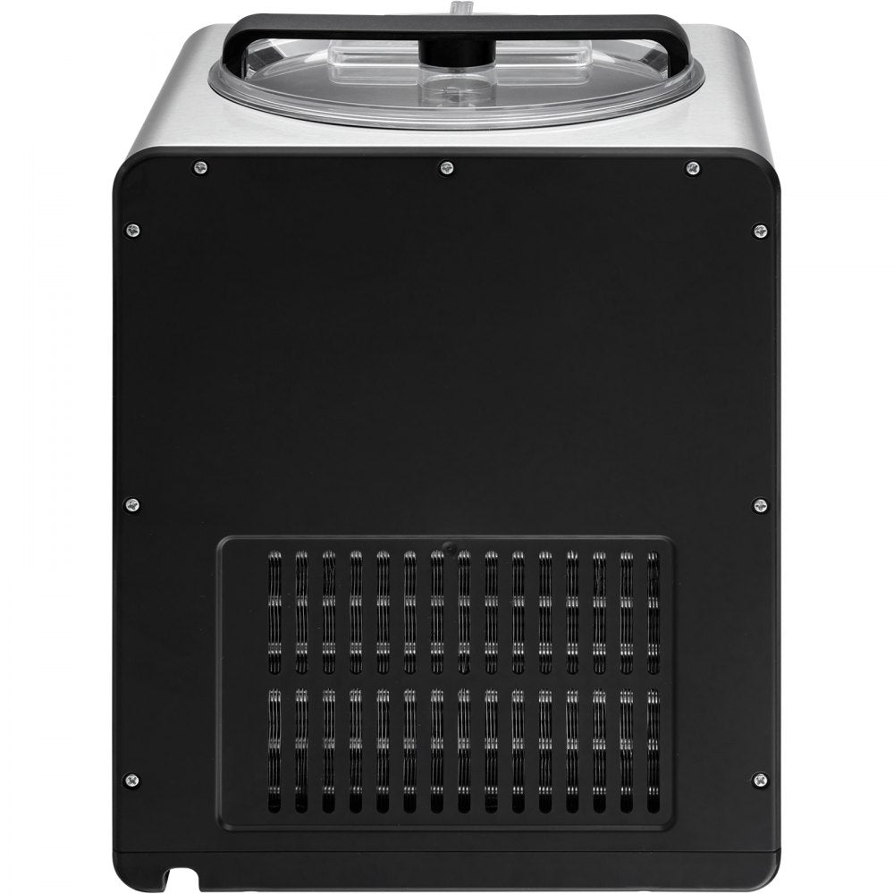 ICE2086BY-UL - Compact Stainless Steel Ice Cream Maker with Built-in Compressor