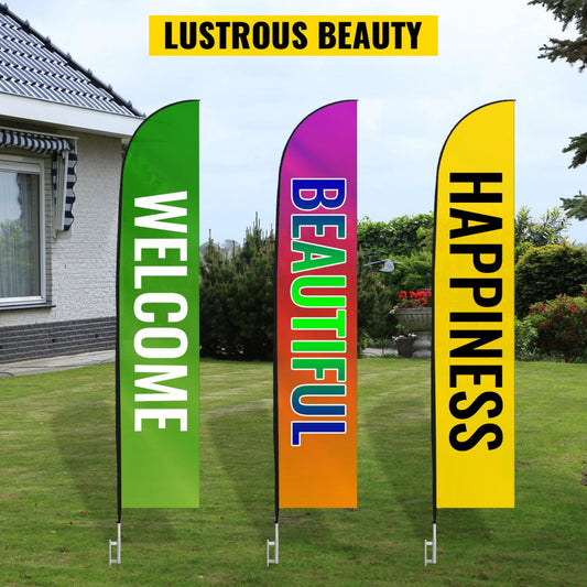 010188027961 - 16ft Adjustable Anodized Aluminum Advertising Flag Pole Set