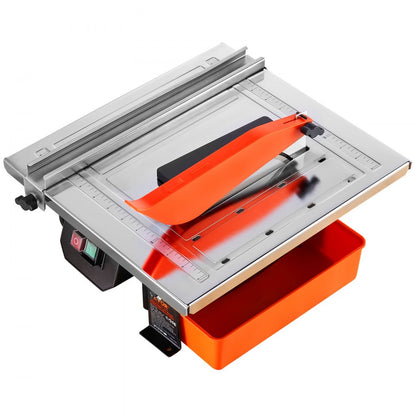 TC180Ⅱ - Compact Wet Tile Saw for Precise Cuts, 3500 RPM Induction Motor