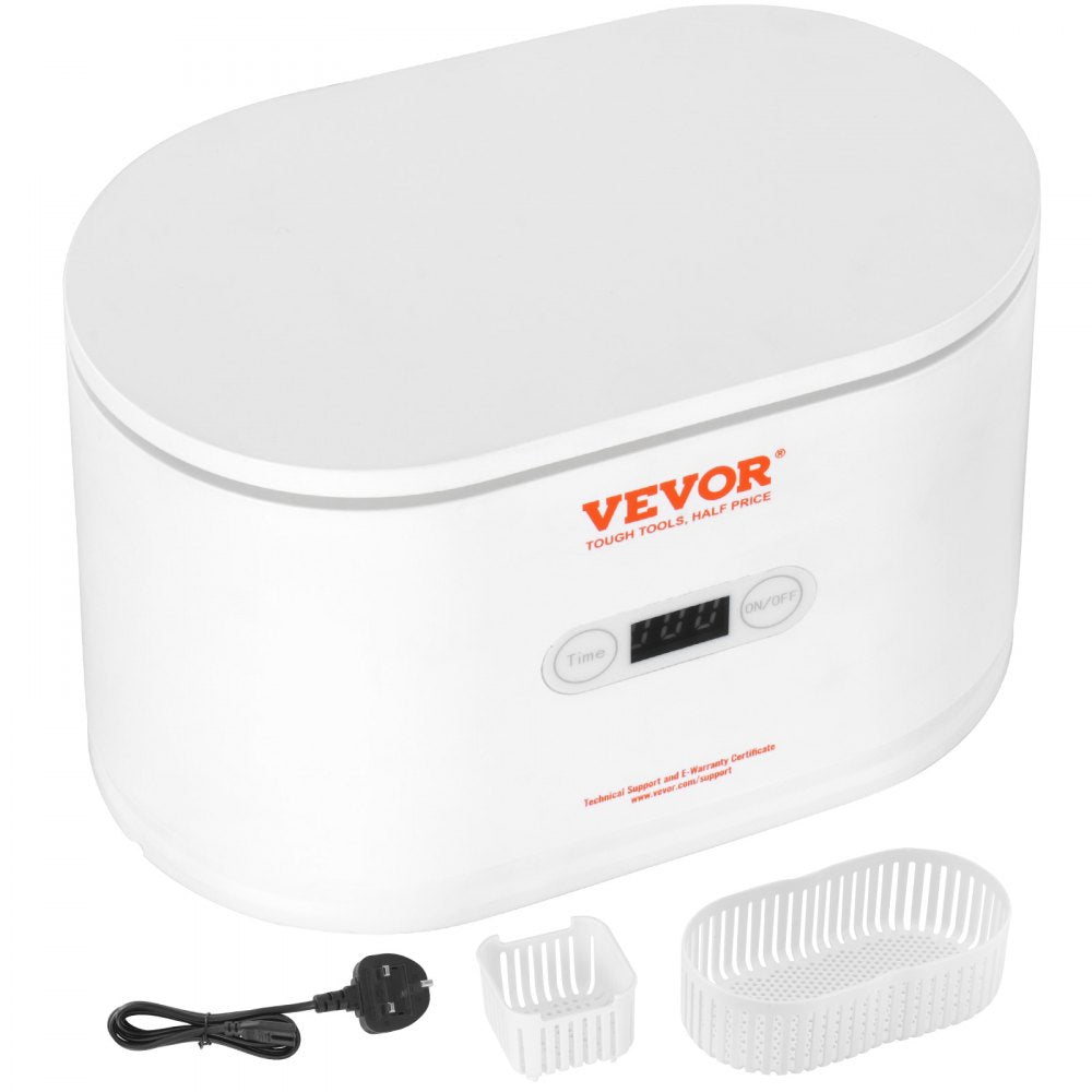 SJ-W4 - VEVOR 650ml Ultrasonic Jewelry Cleaner for Sparkling Shine