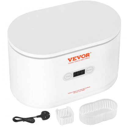 SJ-W4 - VEVOR 650ml Ultrasonic Jewelry Cleaner for Sparkling Shine