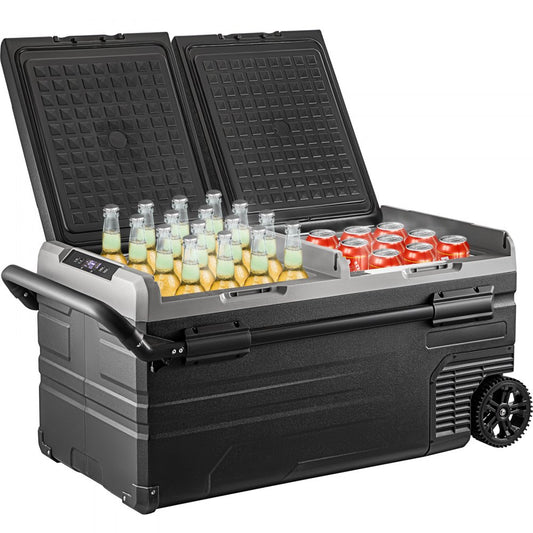 TWW95 - 95L Portable Car Freezer with Rapid Cooling and Solar Compatibility
