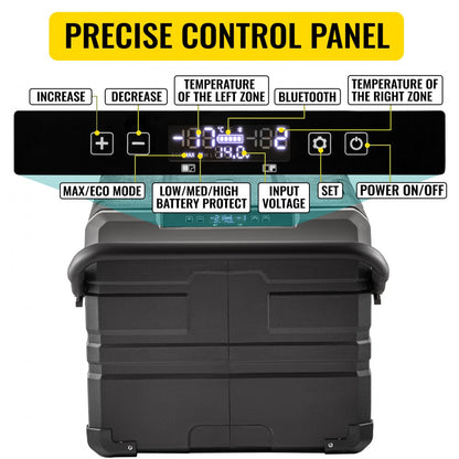 TWW95 - 95L Portable Car Freezer with Rapid Cooling and Solar Compatibility