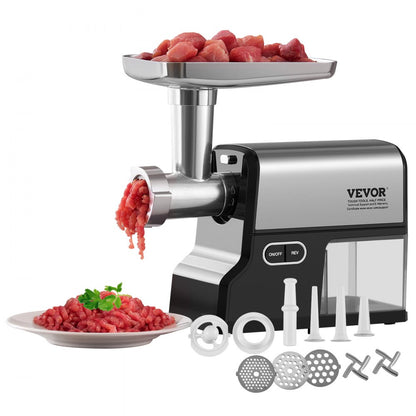 MG-6050R - 500W Electric Meat Grinder with SUS420 Blades, 4.2 lbs/min