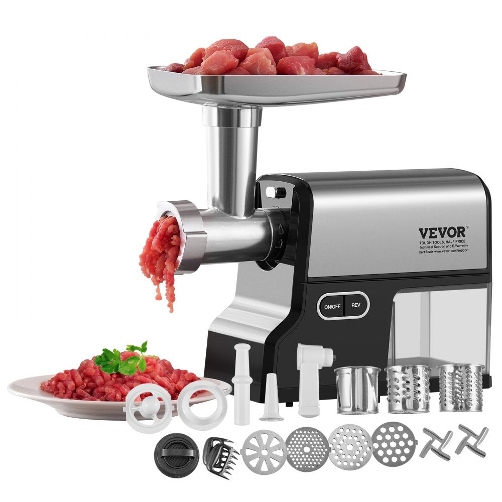 MG-6050R - 500W Electric Meat Grinder with SUS420 Blades, 4.2 lbs/min