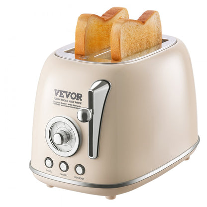 WT-8110 - Elegant 2-Slice Stainless Steel Toaster with 1.5'' Extra Wide Slots