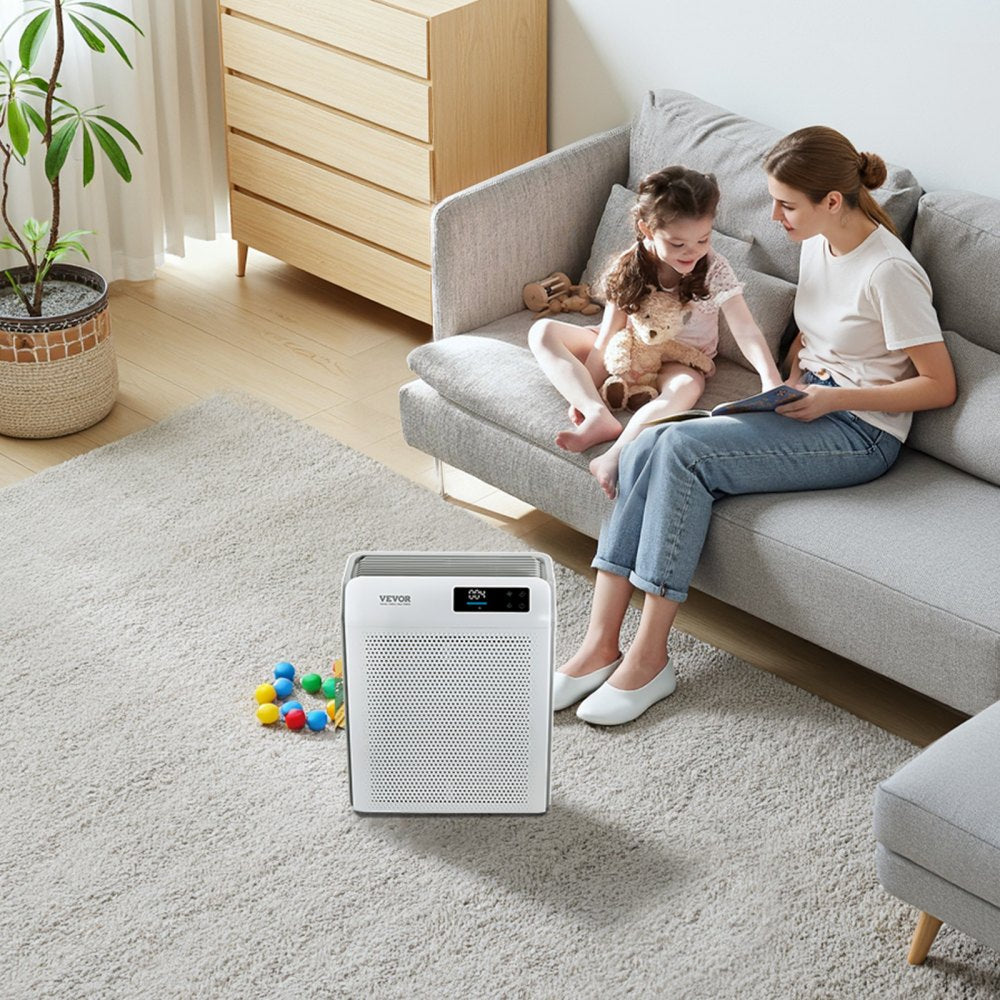 Ganymede - Smart H13 HEPA Air Purifier with Auto Mode & PM2.5 Monitor